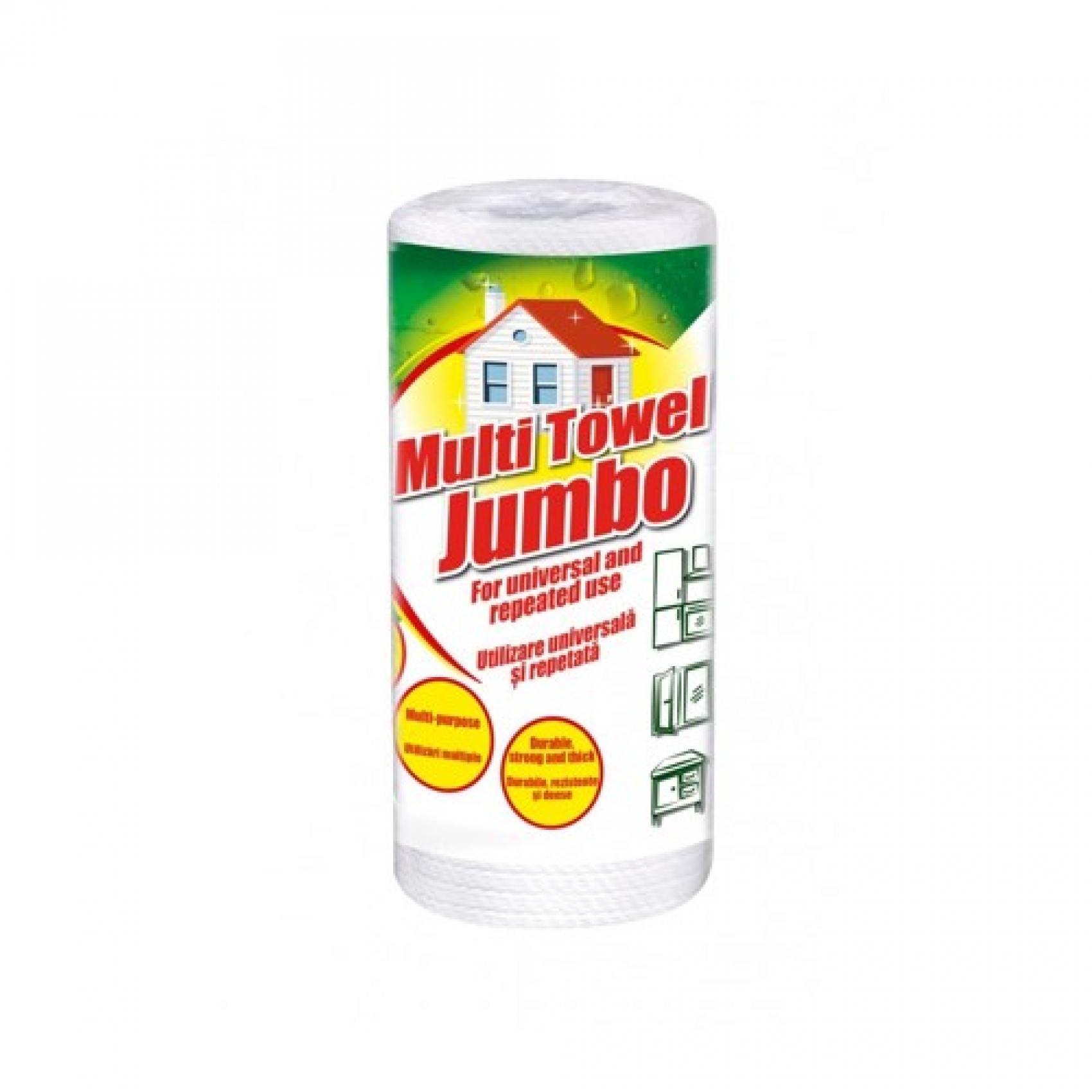 Rola prosop hartie  Sano Multi Towel Jumbo - 75 prosoape reutilizabile