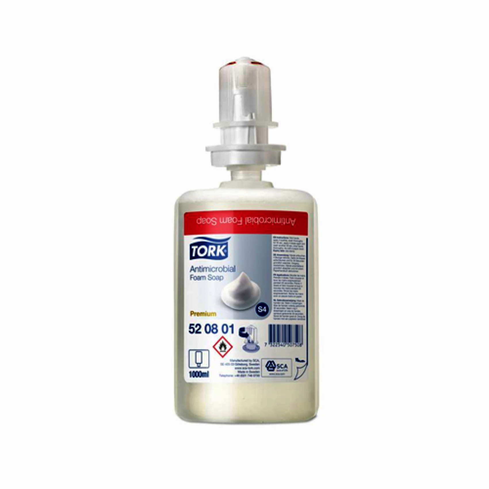 Sapun spuma antibacterian Tork - 1000 ml