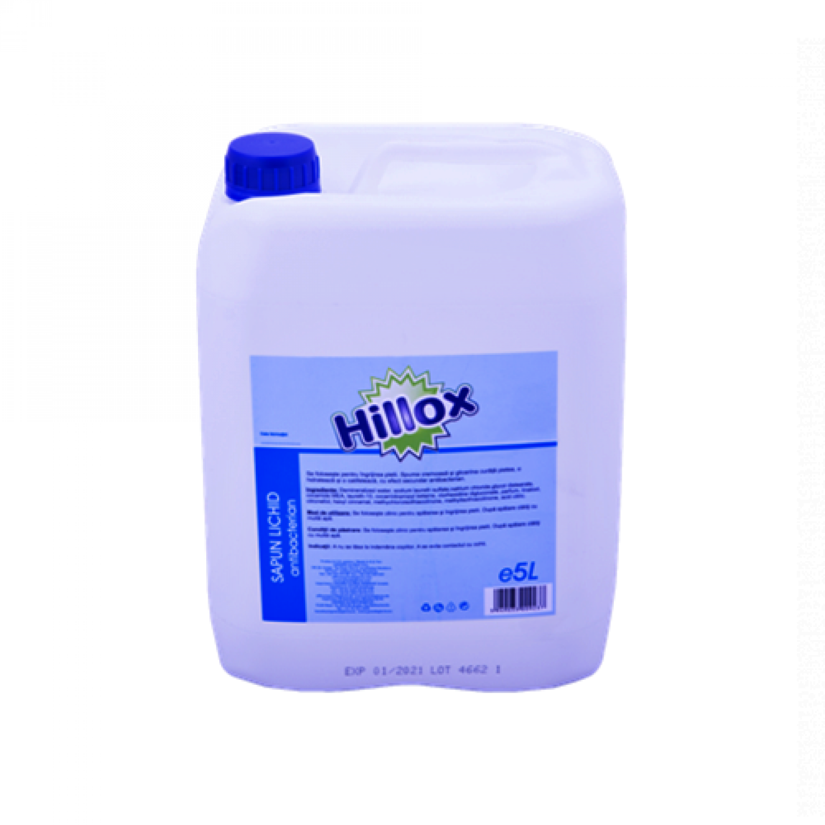Sapun lichid antibacterian Hillox - canistra 5 litri