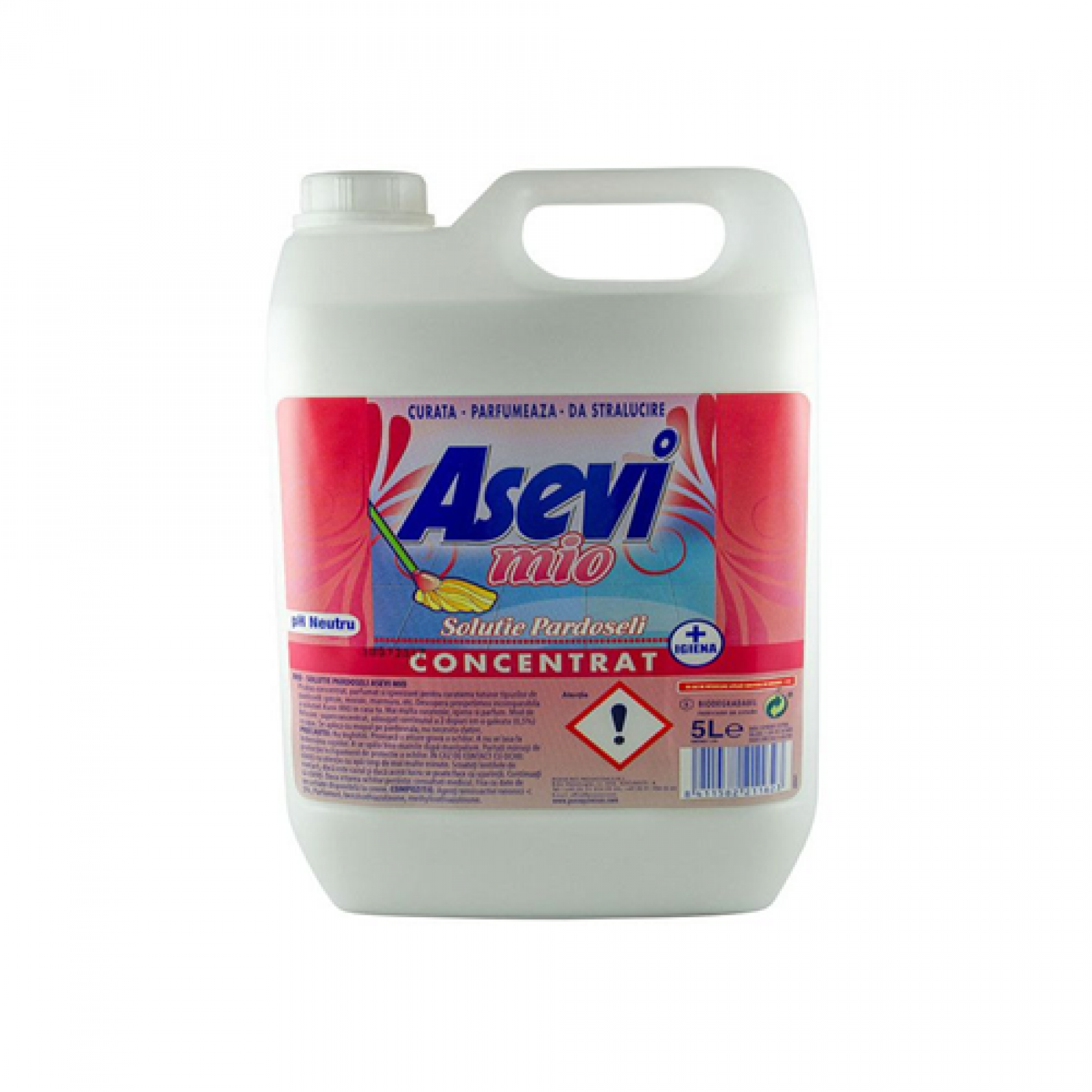 Detergent pardoseli Asevi Mio - canistra 5 litri