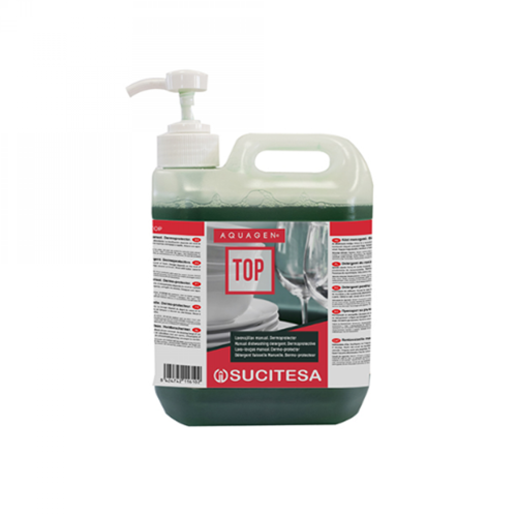 Detergent vase manual Aquagen Top - bidon 2 litri