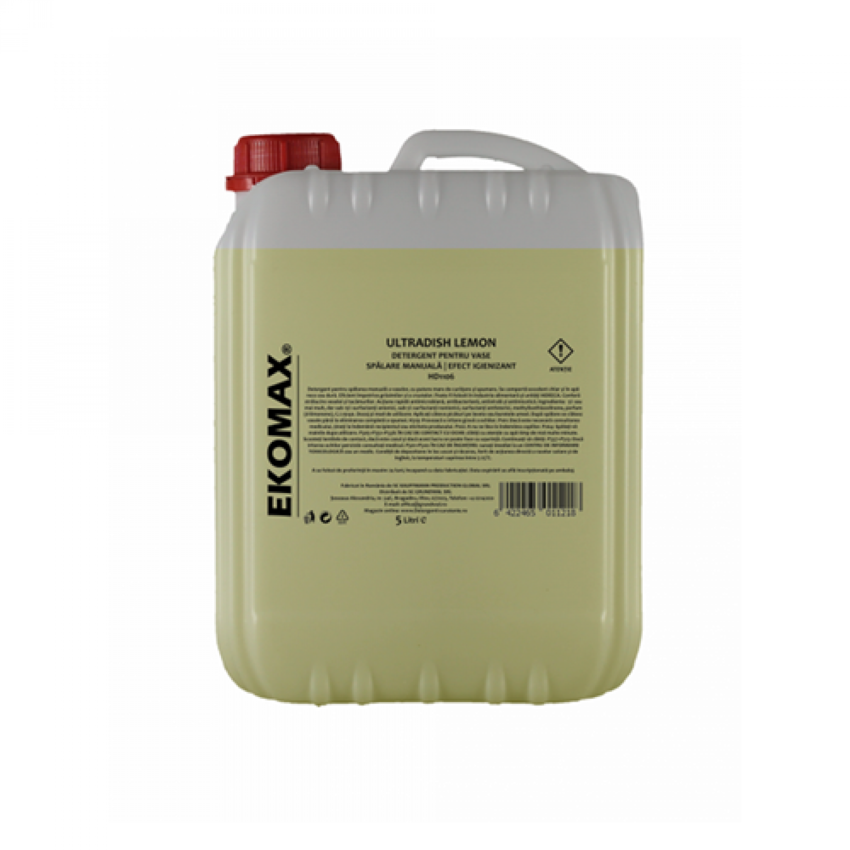 Detergent vase manual Ultradish Lemon - canistra 5 litri
