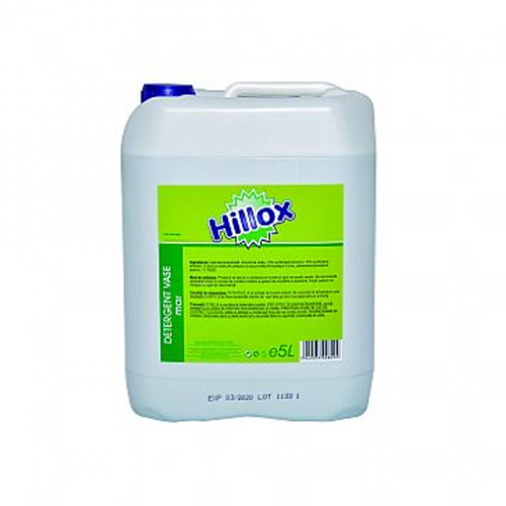 Detergent vase manual Hillox Mar - canistra 5 litri