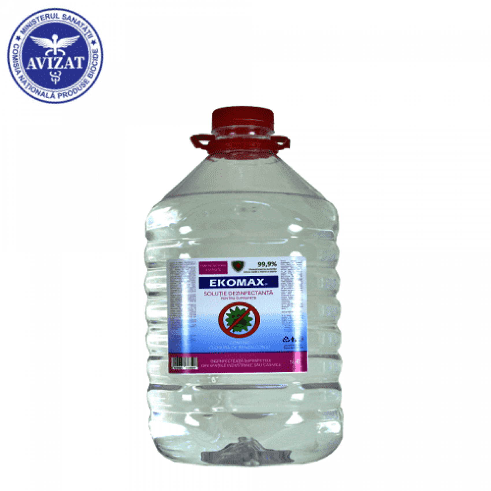 Dezinfectant pentru suprafete Ekomax D - 5 litri
