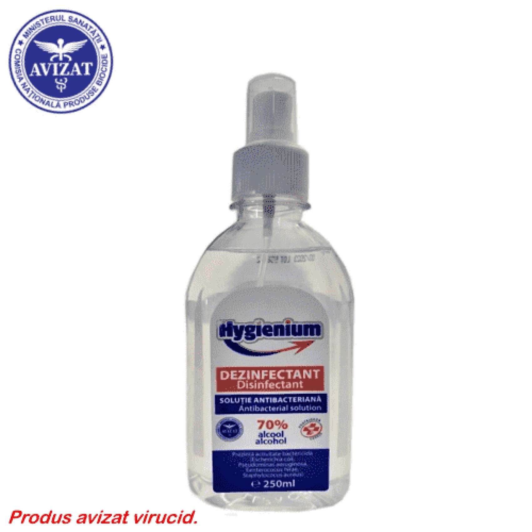 Hygienium dezinfectant virucid solutie pentru maini - 250 ml